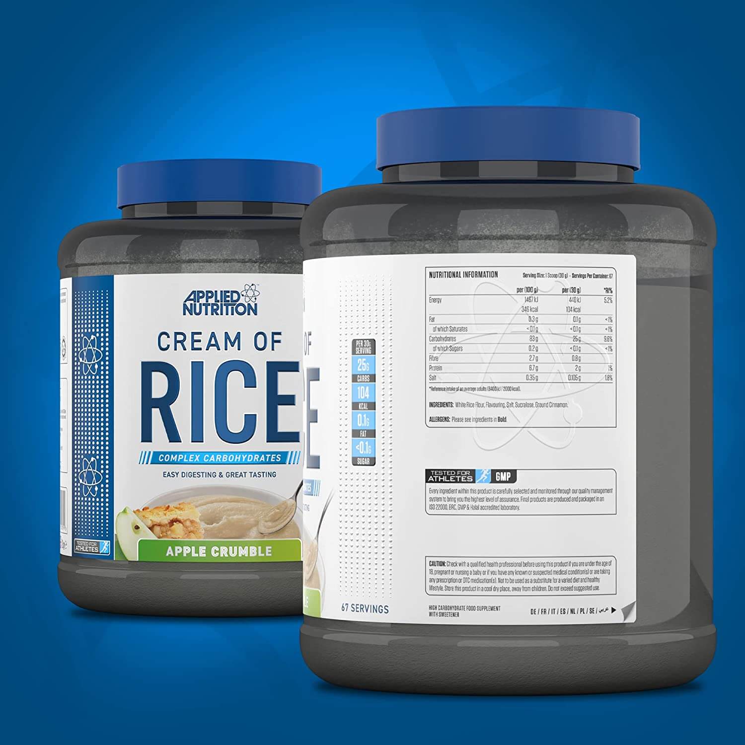 Applied Nutrition Cream of Rice Fitness Muscle Shop